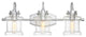 Quoizel DNY8603C Three Light Bath, Polished Chrome Finish
