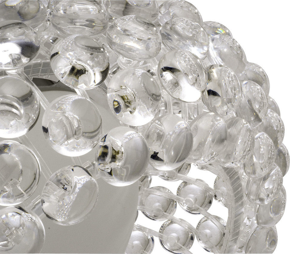 Modern Contemporary Living Dining Room 25" Ceiling Light Chandelier Clear