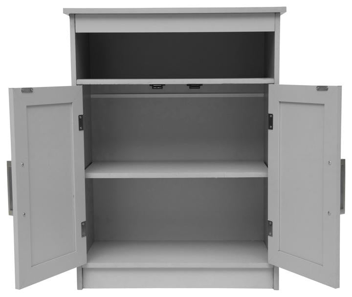 Vega Bathroom Storage Cabinet Organizer, Gray