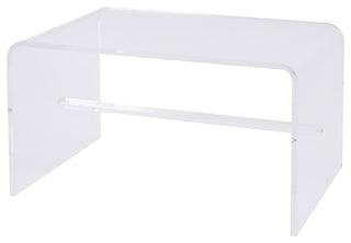 Corsica 32" W Rectangular Acrylic Coffee Table