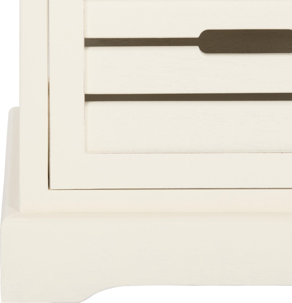 Safavieh Sarina 5-Drawer Cabinet, Distressed Cream 1