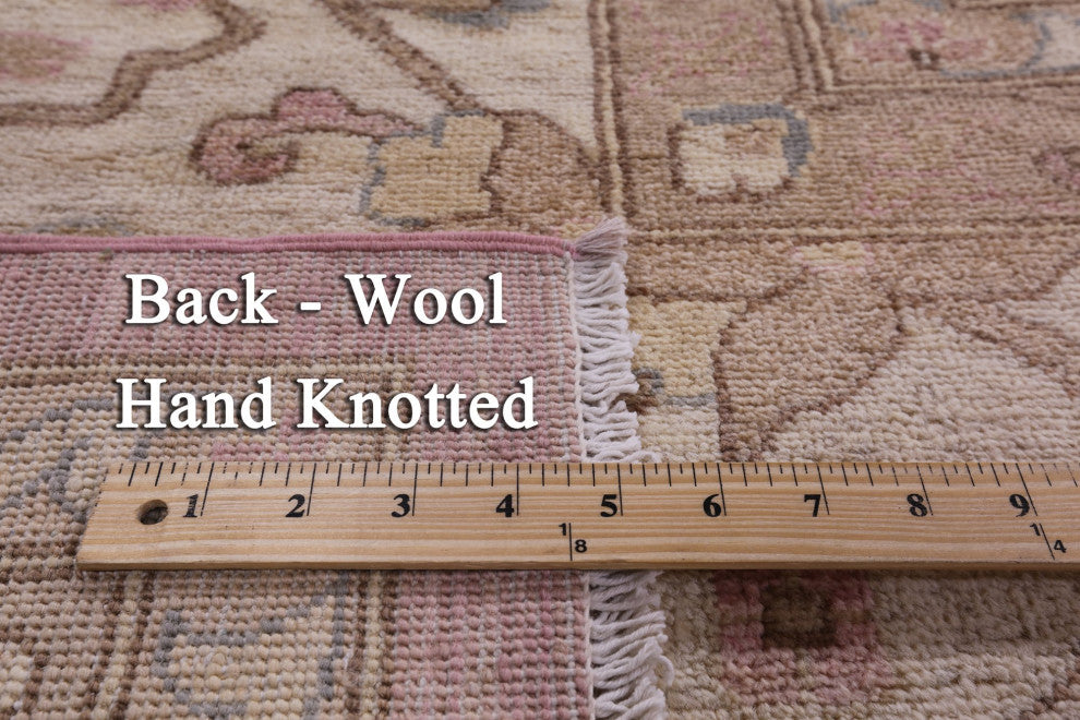 12' 0" X 14' 5" Peshawar Hand Knotted Wool Rug Q10553