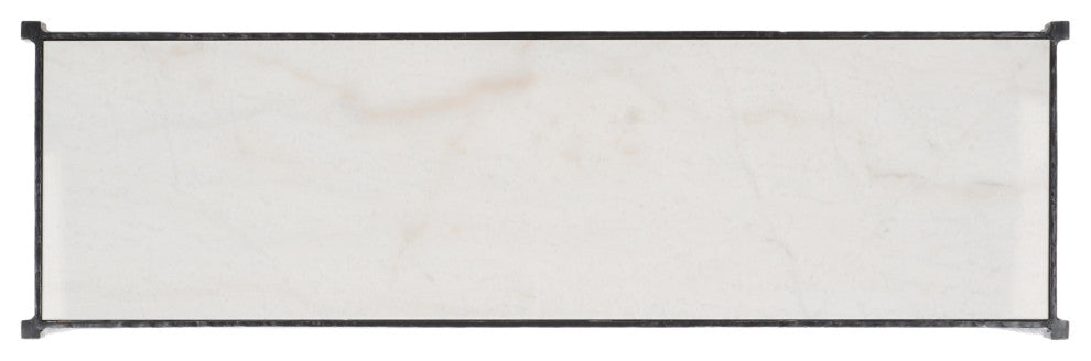 Safavieh Couture Isabellina Marble Console Table, Black/White