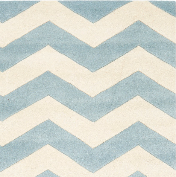 Safavieh Chatham Cht715B Blue, Ivory Area Rug