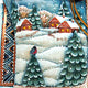 Santa Polar Bear Wall Hanging
