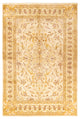 Mogul, One-of-a-Kind Hand-Knotted Area Rug, Ivory, 6' 1" x 9' 3"