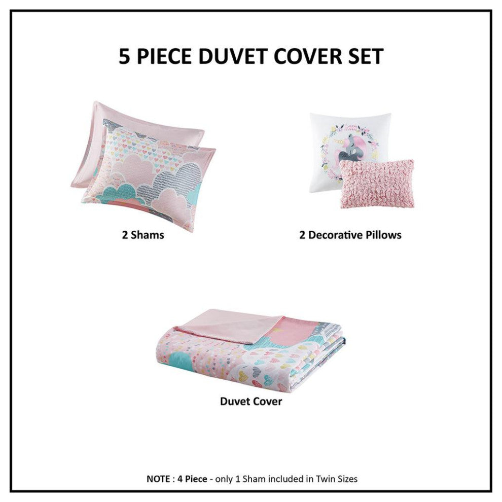 Cotton Printed Duvet Cover Set