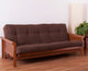 Blazing Needles Renewal 5" Twill Full Futon Mattress, Chocolate