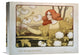 "Les Boules De Neige" Stretched Canvas Giclee by Paul Berthon, 16"x12"