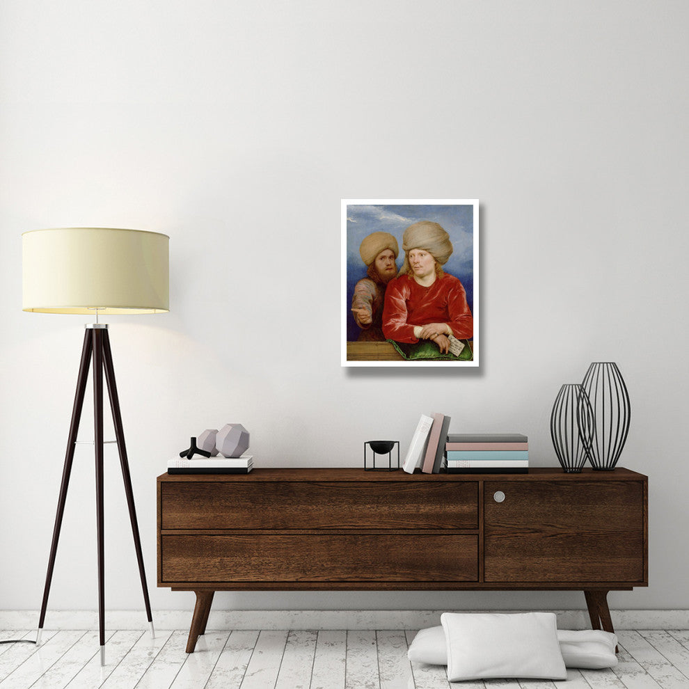 "Double Portrait" Digital Paper Print by Michael Sweerts, 24"x30"