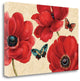 "Petals And Wings On Beige I" By Daphne Brissonnet, Gallery Wrap Canvas