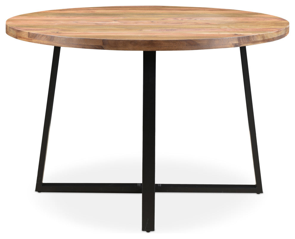 Blossom Sheesham Wood Round Dining Table