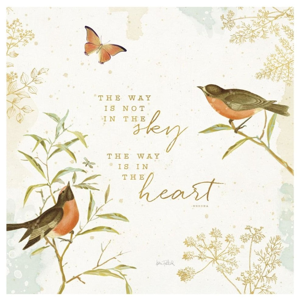 "Natures Wisdom II" Digital Paper Print by Katie Pertiet, 42"x42"