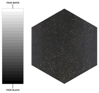 Palazzo Hex Nero Porcelain Floor and Wall Tile