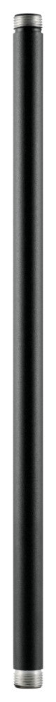 Textured Black Accessory Stem 1/2NPSM 18 in