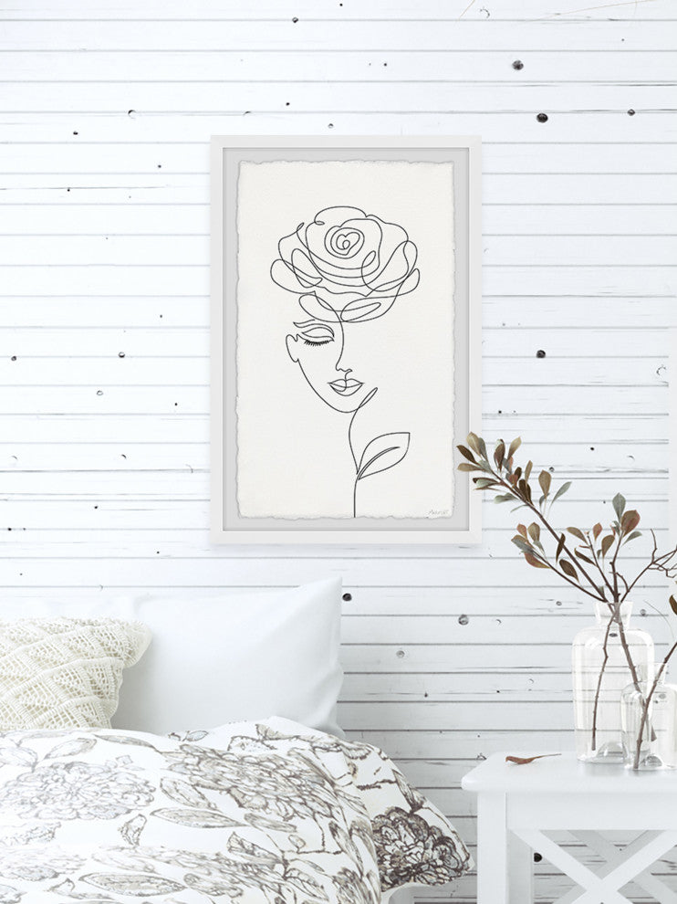 "Princess of Time" Framed Painting Print, 8x12