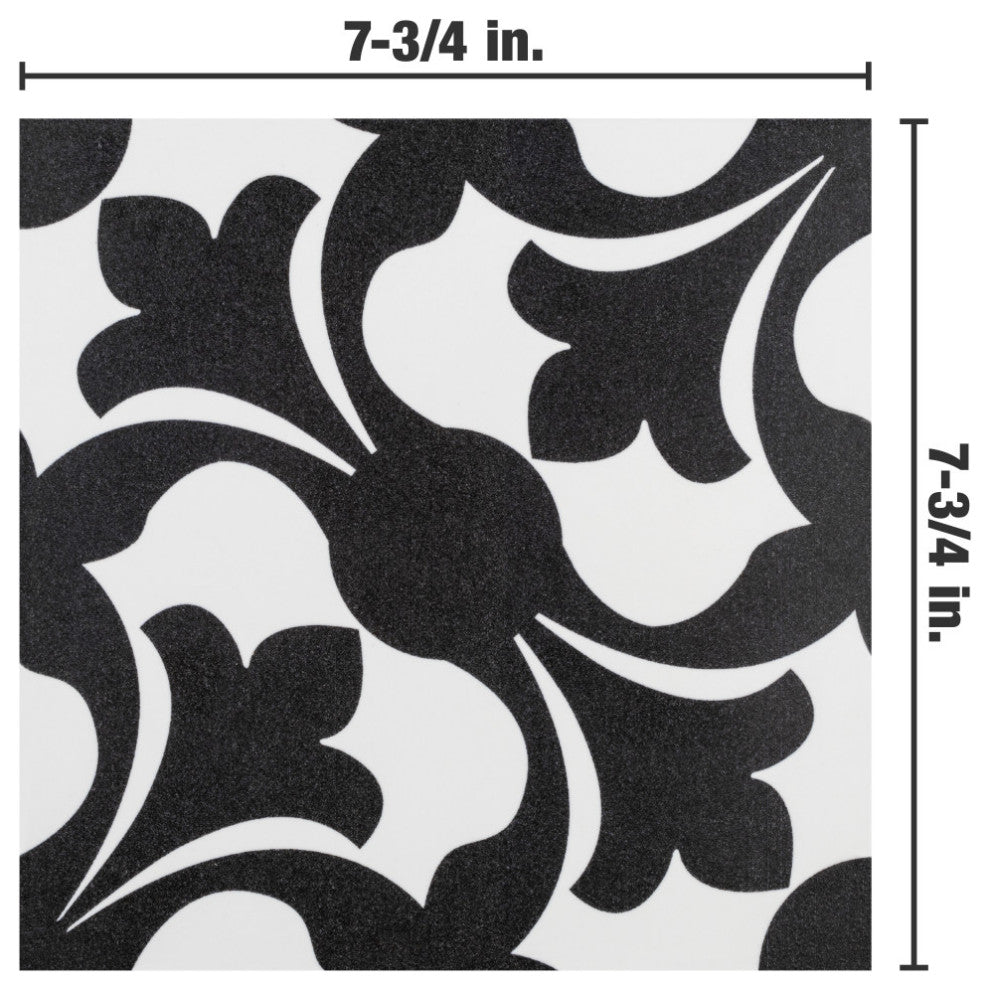 Emotion Nero Ceramic Floor and Wall Tile