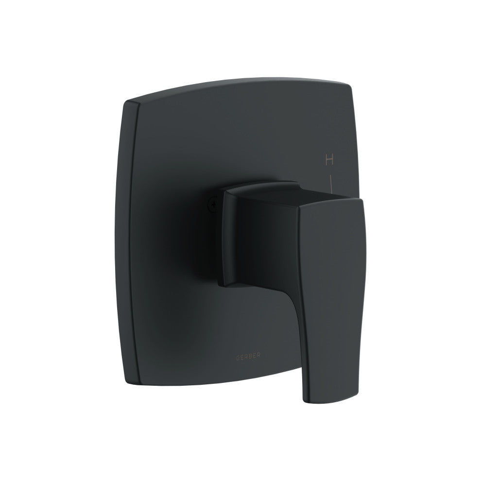 Tribune 1H Valve Only Trim Kit and Treysta Cartridge, Satin Black
