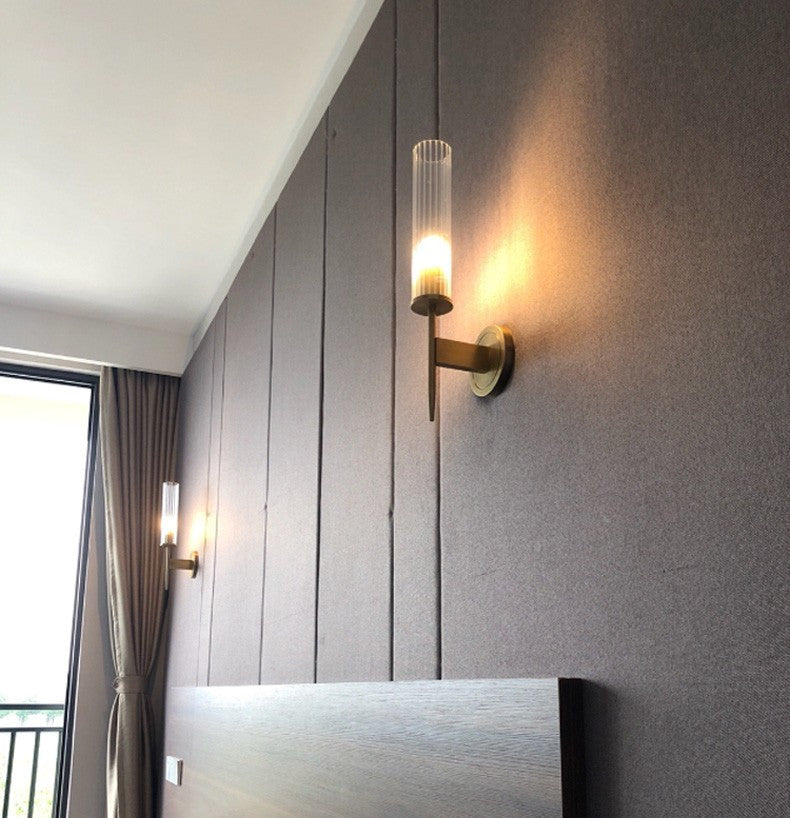 Palma | Bedside Wall Lamp made of Brass, Bronze / Metal