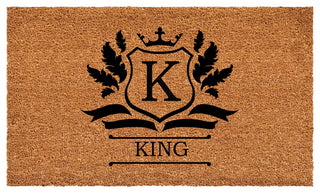 Calloway Mills Imperial Doormat, Letter K