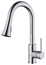 Karran Weybridge Single-Handle Pull-Down Sprayer Kitchen Faucet, Chrome