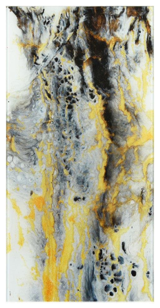 "Granite" Frameless Free Floatingtempered Glass Wall Art, B