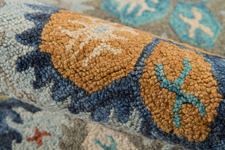 Momeni Tangier Wool Hand Tufted Blue Area Rug, 7'6"x9'6"