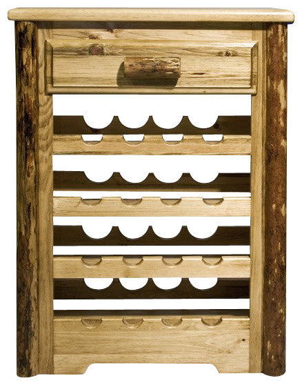 Glacier Country Collection Wine Cabinet