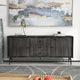 Camilo 69" Wide 3 Door Wood Sideboard, Black