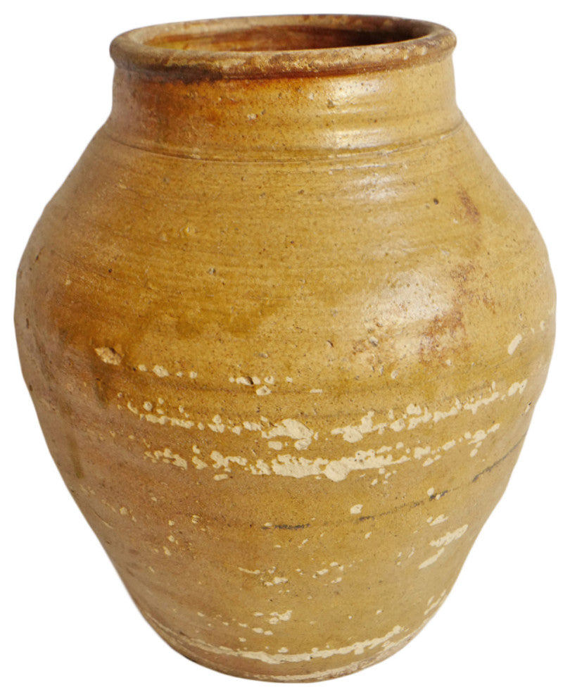 Consigned Thai Ceramic Pickle Jar