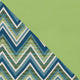 Cannes 6 Piece Sunbrella Outdoor Love and Club Seating Set, Ginkgo Green