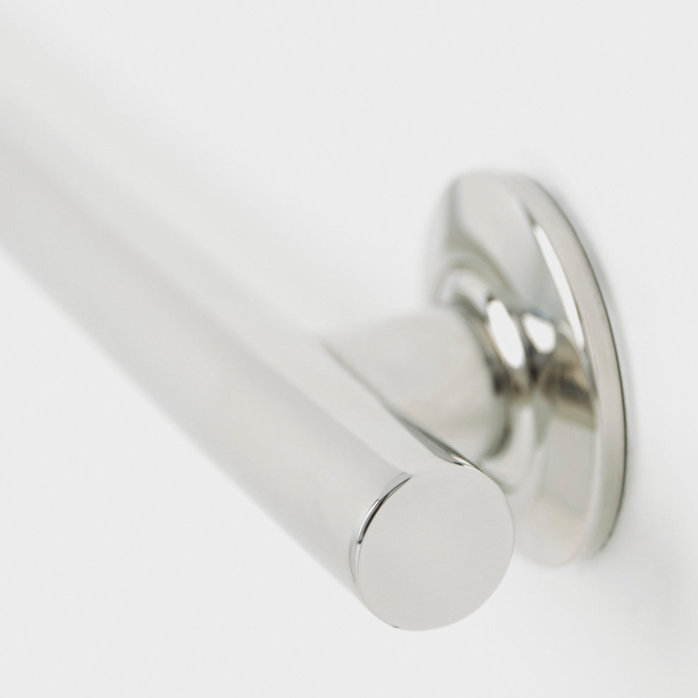 12-inch Coronado Designer Straight Bathroom Shower Grab Bar, Stainless Steel, Polished