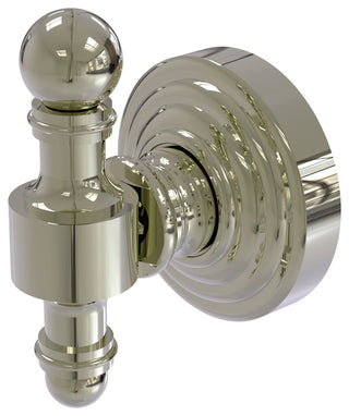 Retro Wave Robe Hook, Polished Nickel