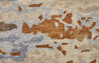 Weave & Wander Everley Wool Rug, Warm Beige/Blue, Rug, Ivory/Multi, 4'x6'