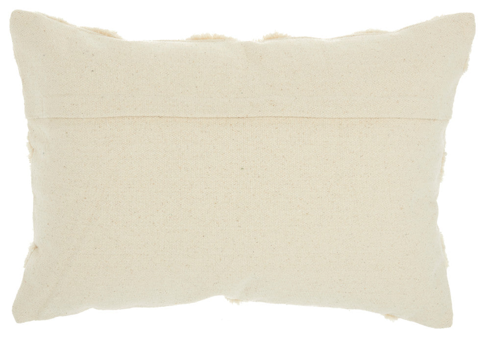Mina Victory GT022 Throw Pillow, Cream, 14" x 20"