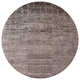 Ahgly Company Indoor Round Mid-Century Modern Area Rugs, 4' Round