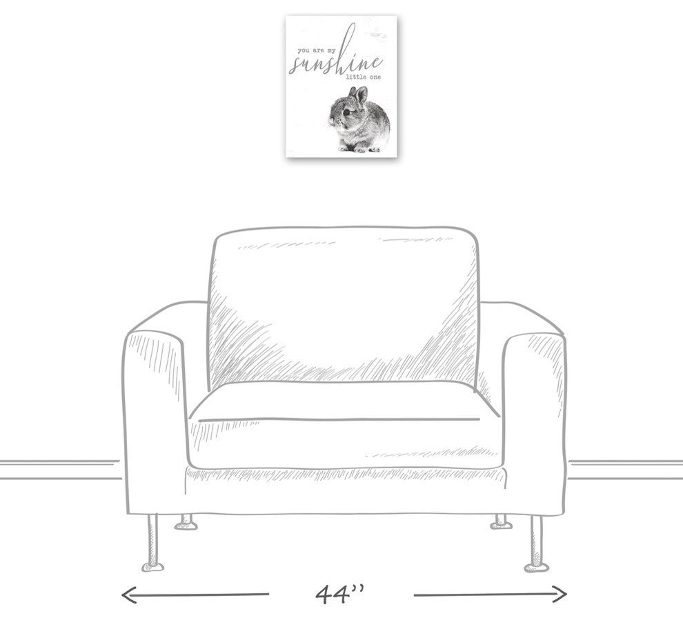 My Sunshine 11x14 Canvas Wall Art