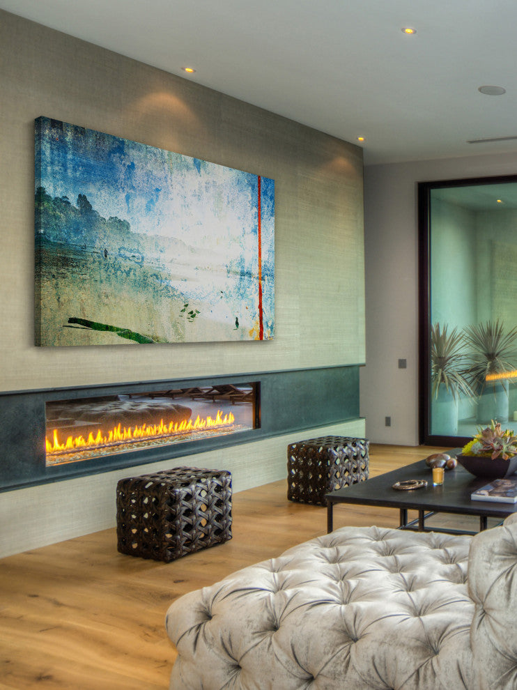 "Bluffs" Fine Art Canvas Print, 24"x16"