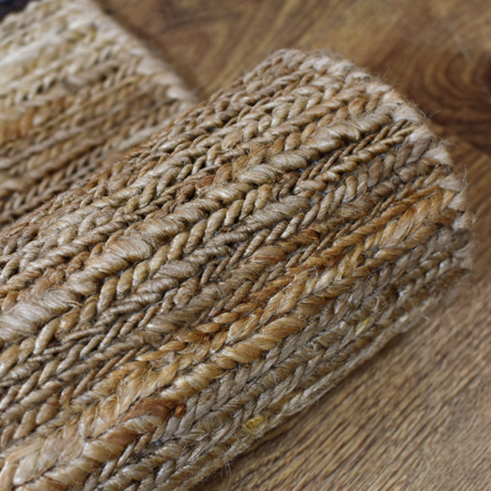 HAND KNOTTED SUMAK JUTE ECO-FRIENDLY SOLID AREA RUGS, Brown,Contemporary,Outdoor