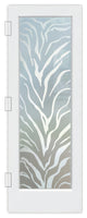 Interior Prehung Door or Interior Slab Door - Tiger Stripes - Primed - 30" x...