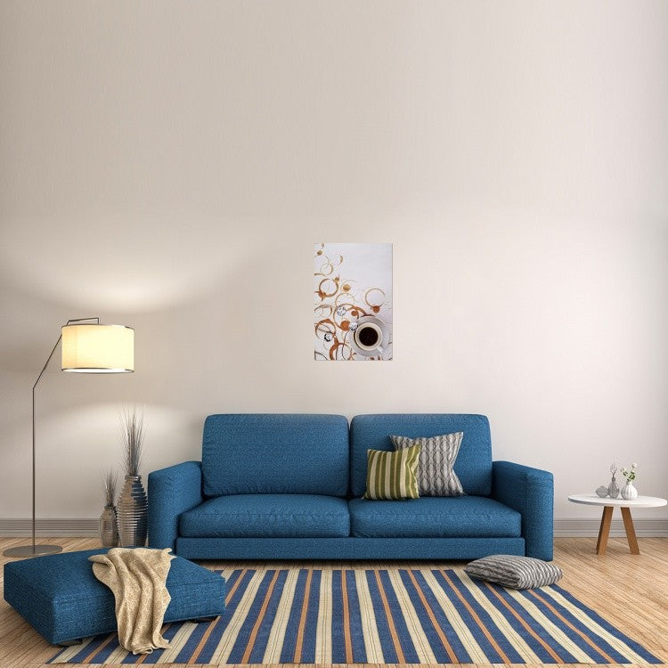 "Moon Map" Stretched Canvas Giclee by Dina Belenko, 20x30"