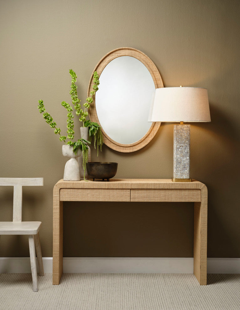 Preston Table Lamp, Mother of Pearl