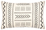 Surya Malian Cream Pillow Cover 14"H X 22"W