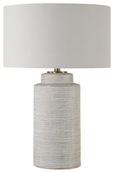 Uttermost Crimp Ribbed Table Lamp