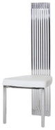 Millennium Dining Chair, White, Leatherette