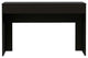 Tampa Computer Desk Two Drawers, Black Wengue