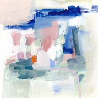 "Procida I" Fine Art Giant Canvas Print, 54"x54"