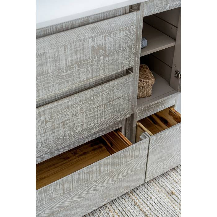 Fresca Formosa Modern 60" Ash Floor Standing Double Sink Vanity Set