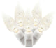 Vickerman X6W8501 Warm White Led Light White Wire, Christmas Light Strand