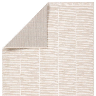 Label J Siawin EVA08 Striped Tan Area Rug, 5'x8'